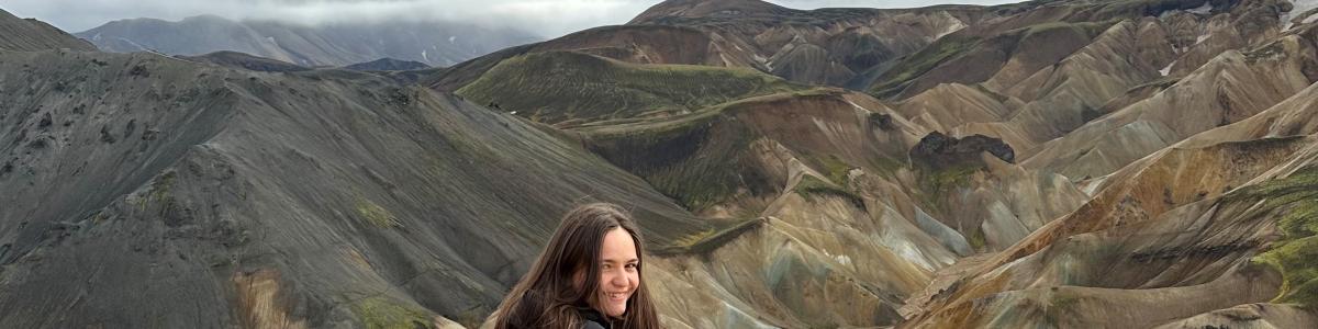 Sofie Beck Ludvigsen i Island