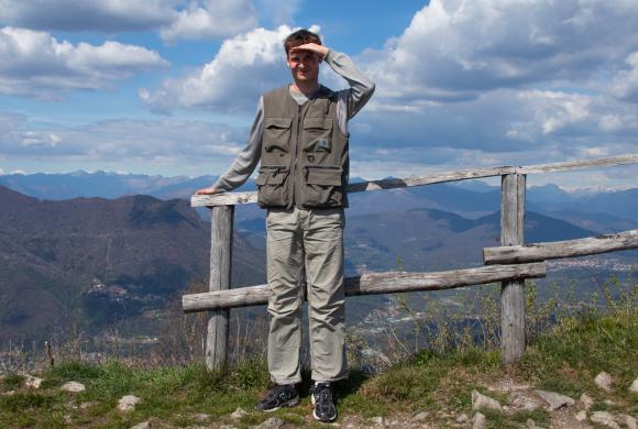 William Kongsgaard i Italien