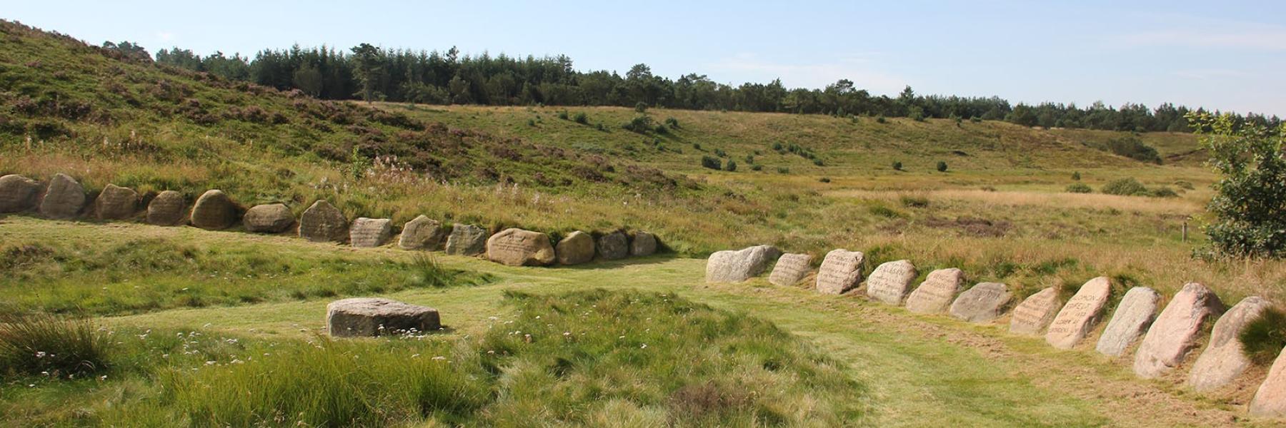 Mindedalen i Kongenshus Mindepark